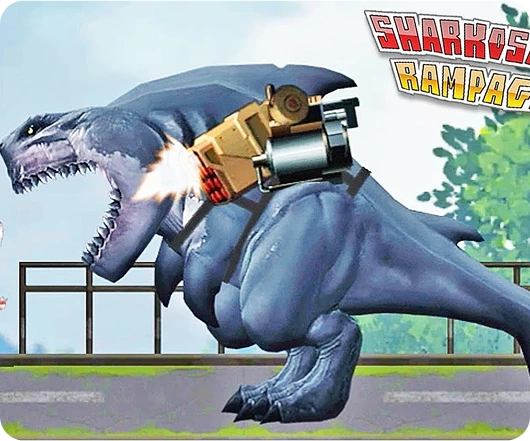 Sharkosaurus Rampage